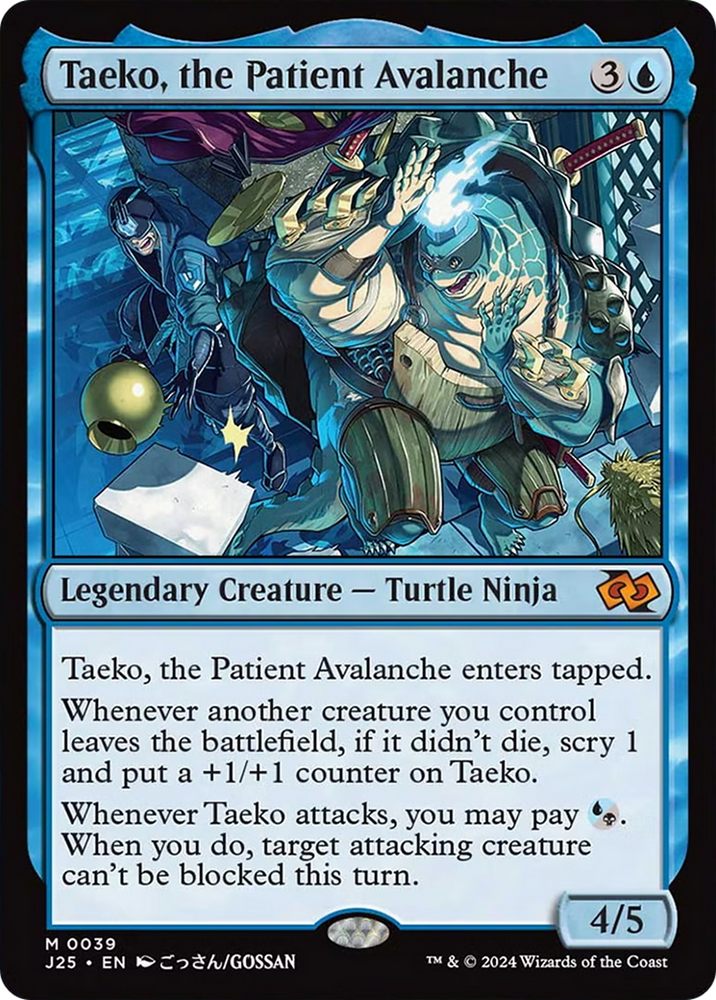 Taeko, the Patient Avalanche [Foundations Jumpstart]