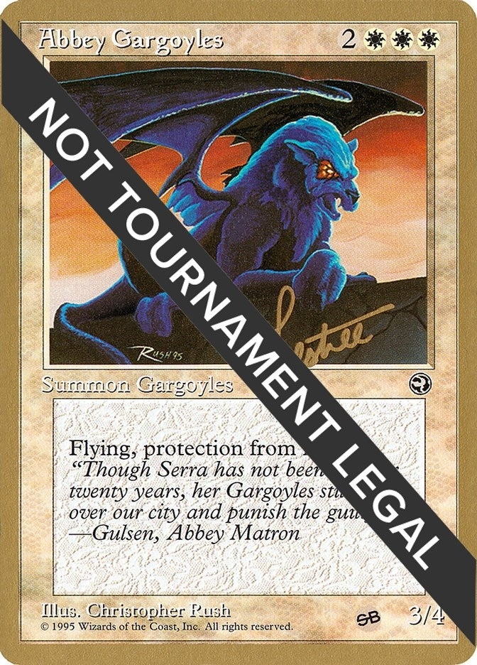 Abbey Gargoyles (Bertrand Lestree) (SB) [Pro Tour Collector Set]