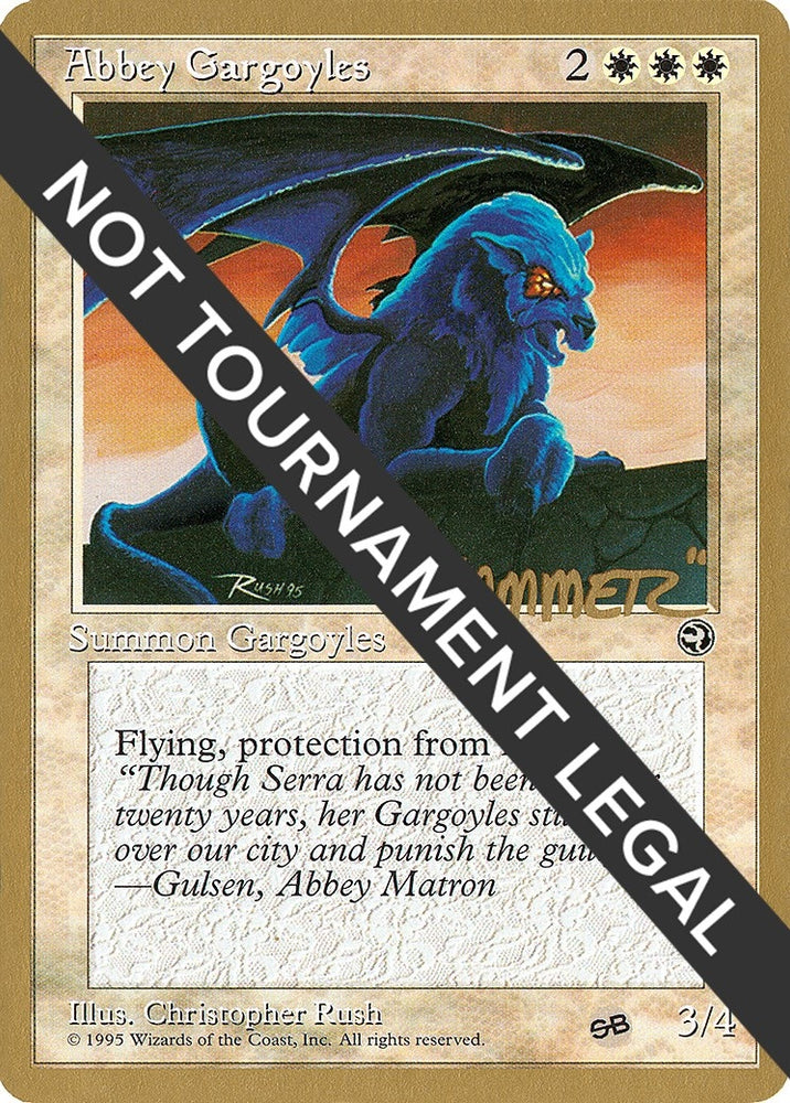 Abbey Gargoyles (Shawn "Hammer" Regnier) (SB) [Pro Tour Collector Set]