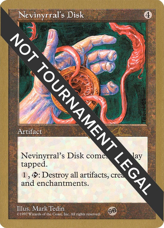 Nevinyrral's Disk (Paul McCabe) (SB) [World Championship Decks 1997]