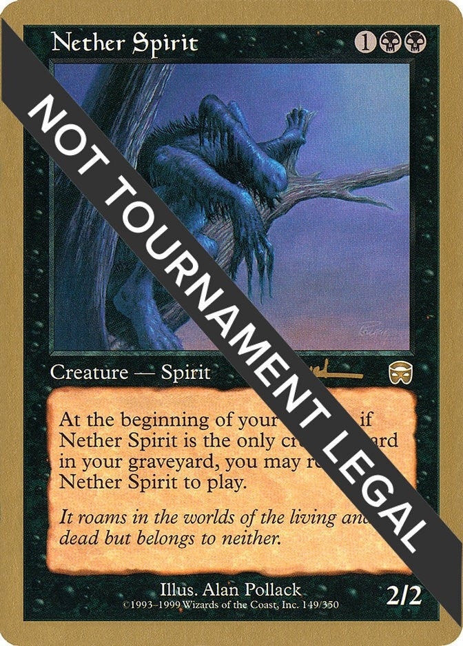 Nether Spirit (Antoine Ruel) [World Championship Decks 2001]