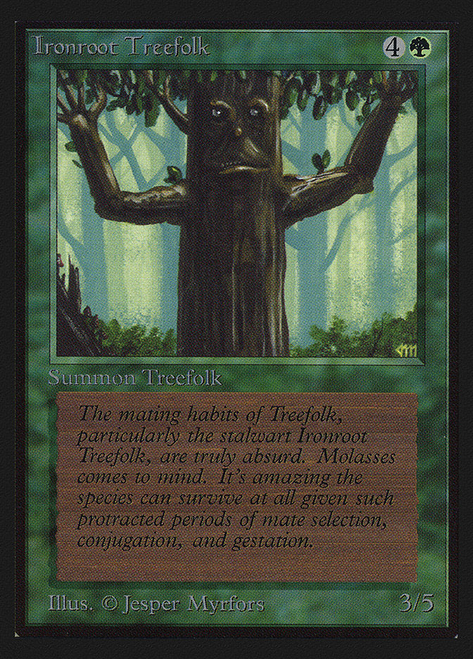 Ironroot Treefolk (CE) [CollectorsÃ¢â‚¬â„¢ Edition]