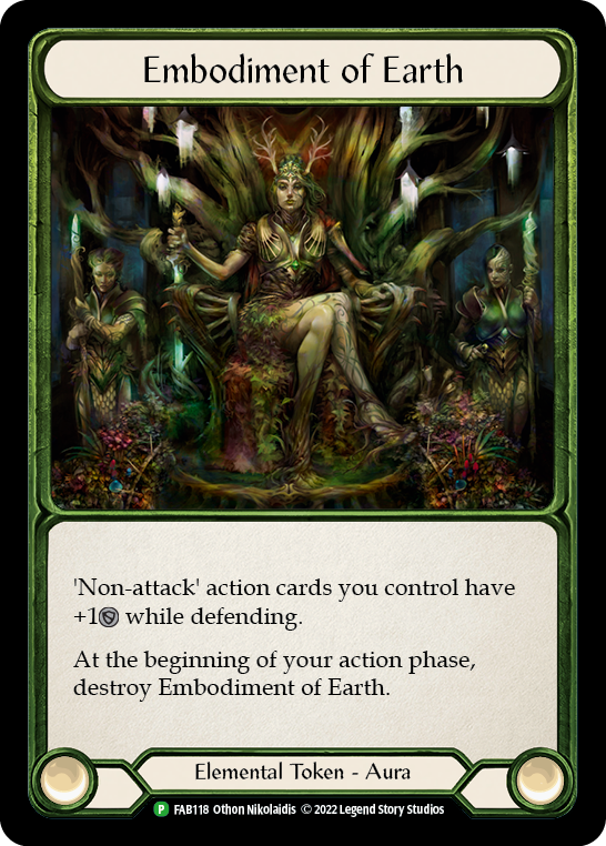 Embodiment of Earth [FAB118] (Promo) Cold Foil