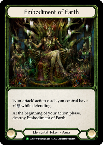 Embodiment of Earth [FAB118] (Promo) Cold Foil