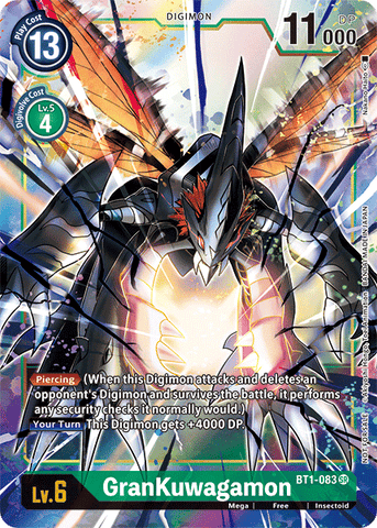 GranKuwagamon [BT1-083] (Alternate Art) [Release Special Booster Ver.1.5]