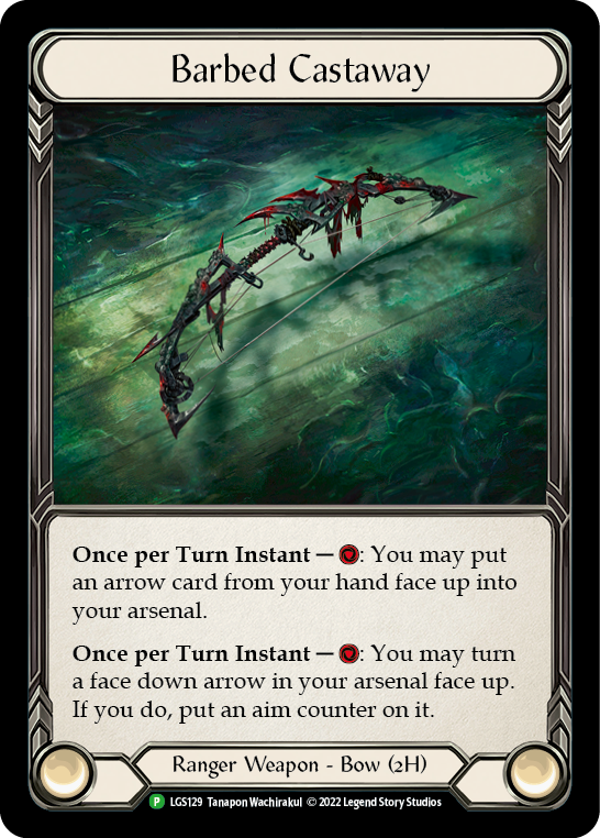 Barbed Castaway [LGS129] (Promo) Cold Foil