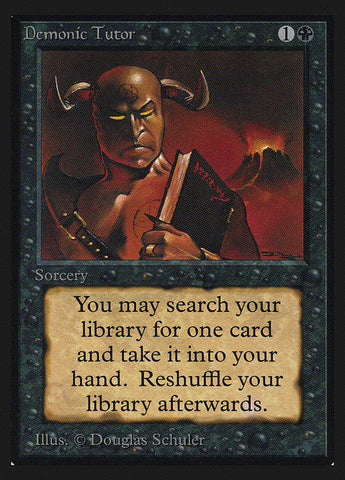 Demonic Tutor (CE) [CollectorsÃ¢â‚¬â„¢ Edition]