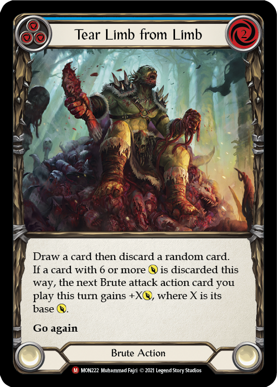 Tear Limb from Limb [MON222-RF] (Monarch) 1st Edition Rainbow Foil