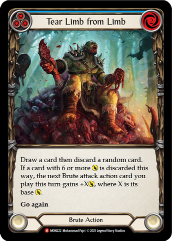 Tear Limb from Limb [MON222-RF] (Monarch) 1st Edition Rainbow Foil
