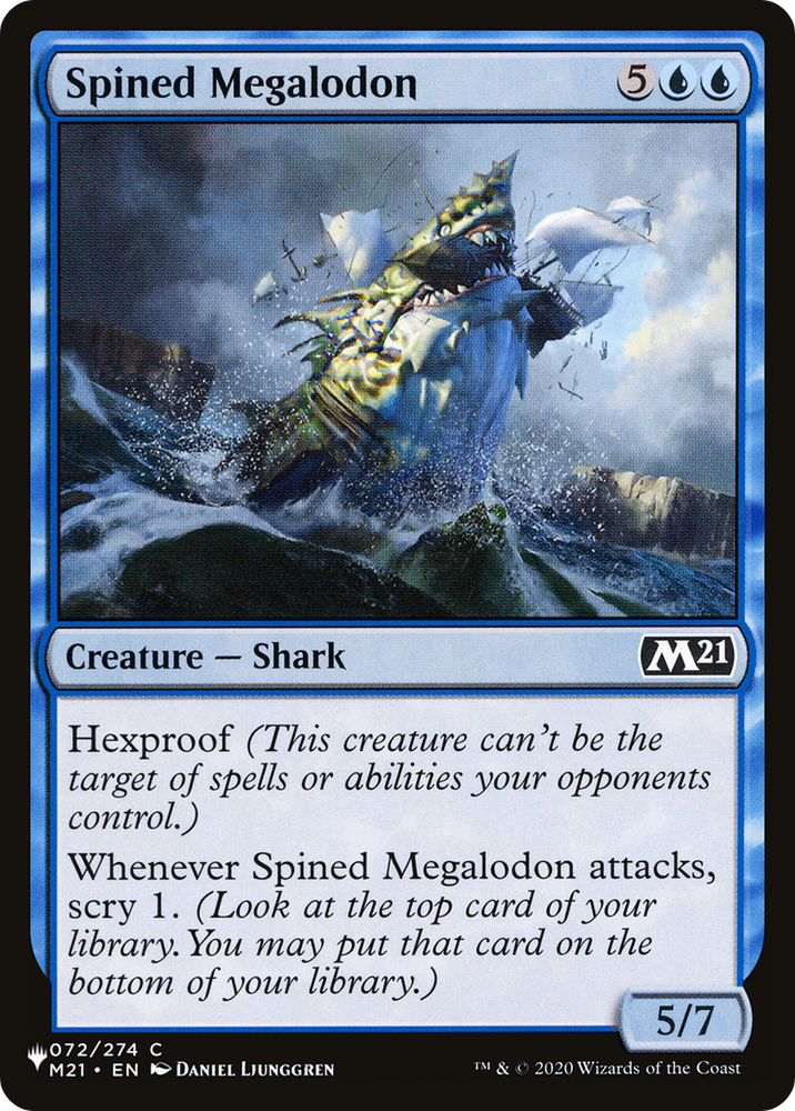 Spined Megalodon [The List Reprints]