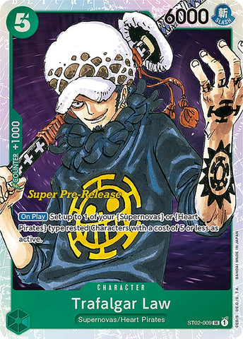 Trafalgar Law (ST02-009) [Super Pre-Release Starter Deck: Worst Generation]