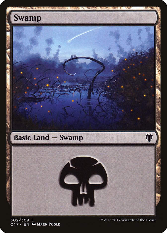 Swamp (#302) [Commander 2017]