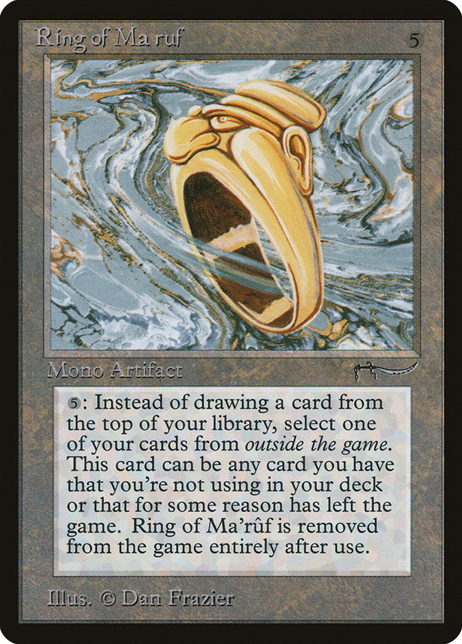Ring of Ma'rÃƒÂ»f [Arabian Nights]