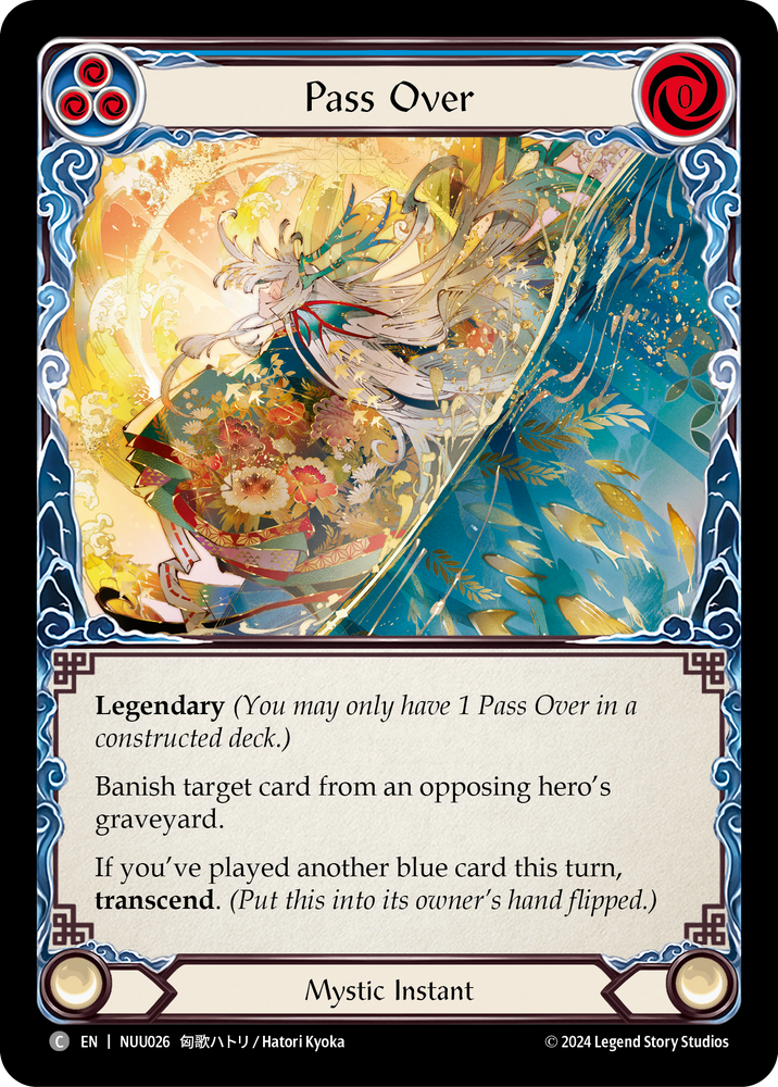 Pass Over [NUU026] [Part the Mistveil Nuu Blitz Deck]