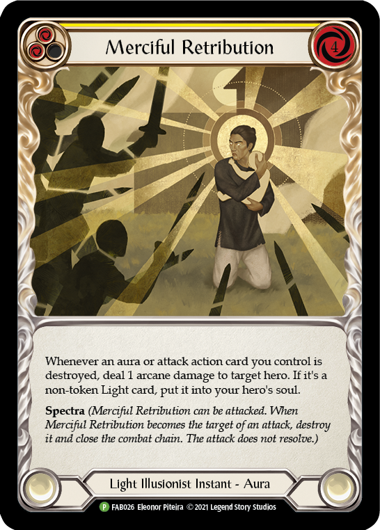 Merciful Retribution [FAB026] (Promo) Cold Foil