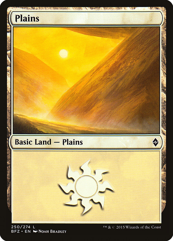 Plains (#250a) [Battle for Zendikar]