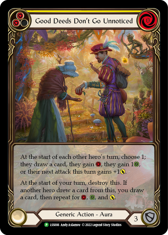 Good Deeds Don't Go Unnoticed [LSS006] (Promo) Rainbow Foil