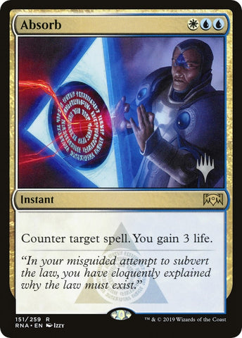 Absorb (Promo Pack) [Ravnica Allegiance Promos]