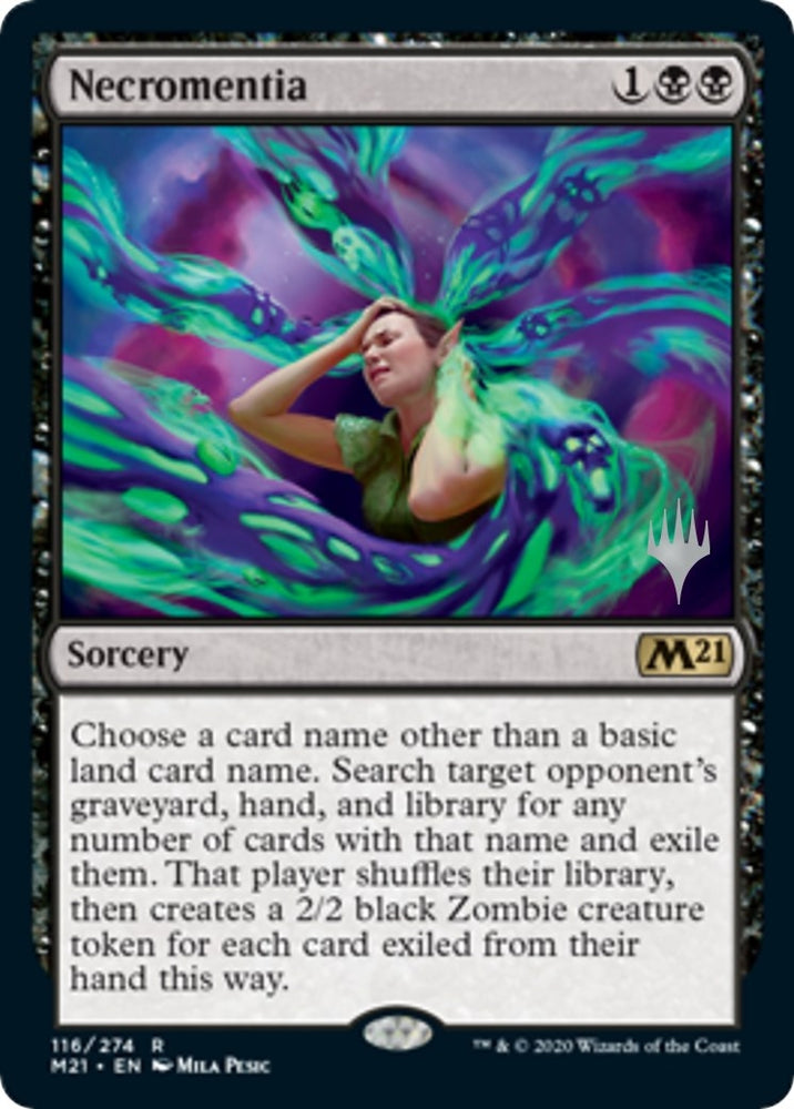 Necromentia (Promo Pack) [Core Set 2021 Promos]