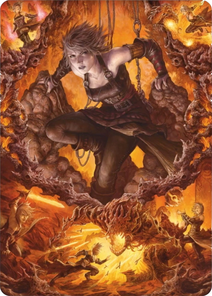 Nahiri, Heir of the Ancients [Zendikar Rising Art Series]
