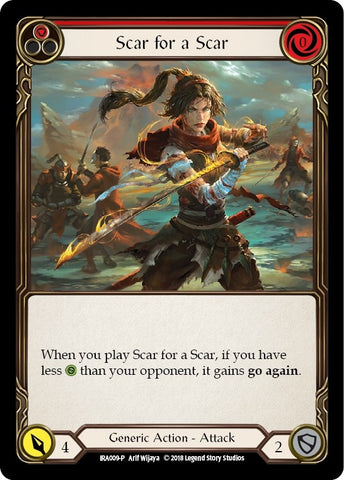 Scar for a Scar [IRA009-P] (Ira Welcome Deck) 1st Edition Normal