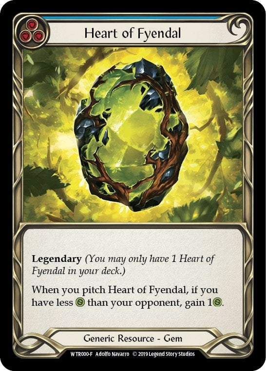 Image for Heart of Fyendal (WTR000) - Flesh and Blood TCG