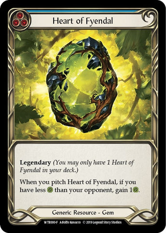 Image for Heart of Fyendal (WTR000) - Flesh and Blood TCG