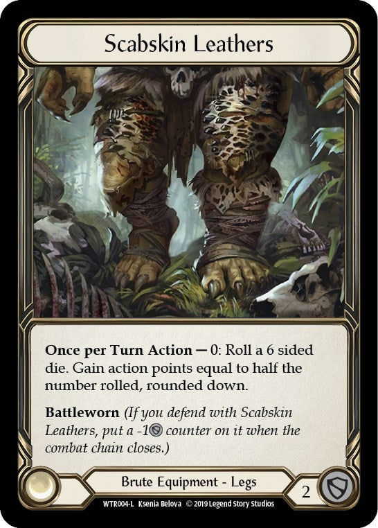 Image for Scabskin Leathers (WTR004) - Flesh and Blood TCG