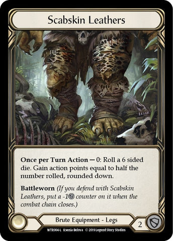 Image for Scabskin Leathers (WTR004) - Flesh and Blood TCG
