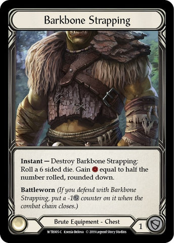 Image for Barkbone Strapping (WTR005) - Flesh and Blood TCG
