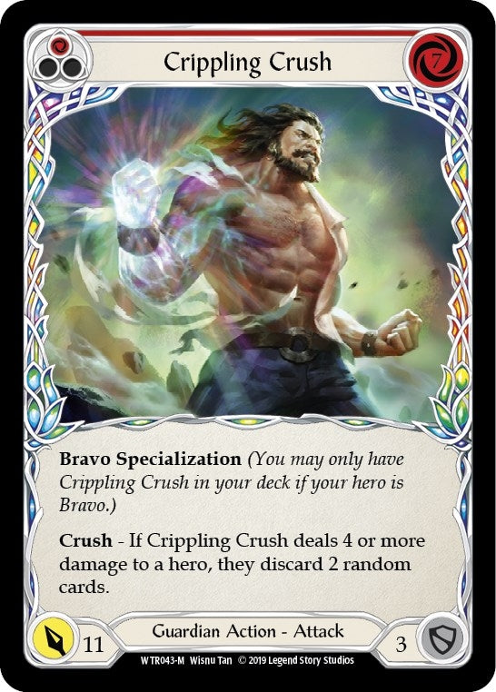 Image for Crippling Crush (WTR043) - Flesh and Blood TCG
