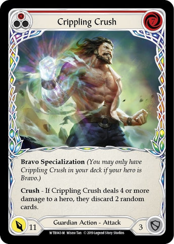 Image for Crippling Crush (WTR043) - Flesh and Blood TCG