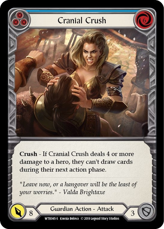 Image for Cranial Crush (WTR045) - Flesh and Blood TCG