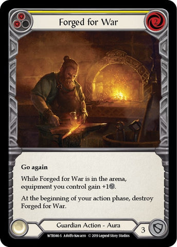 Image for Forged for War (WTR046) - Flesh and Blood TCG