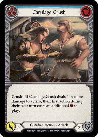 Image for Cartilage Crush (Blue) (WTR062) - Flesh and Blood TCG