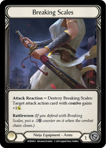 Image for Breaking Scales (WTR080) - Flesh and Blood TCG