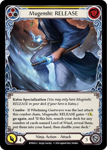 Image for Mugenshi: RELEASE (WTR083) - Flesh and Blood TCG