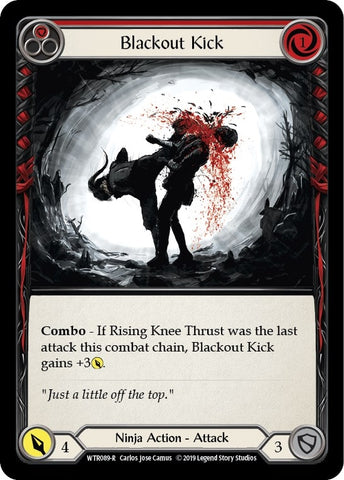 Image for Blackout Kick (Red) (WTR089) - Flesh and Blood TCG
