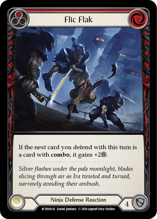 Image for Flic Flak (Red) (WTR092) - Flesh and Blood TCG