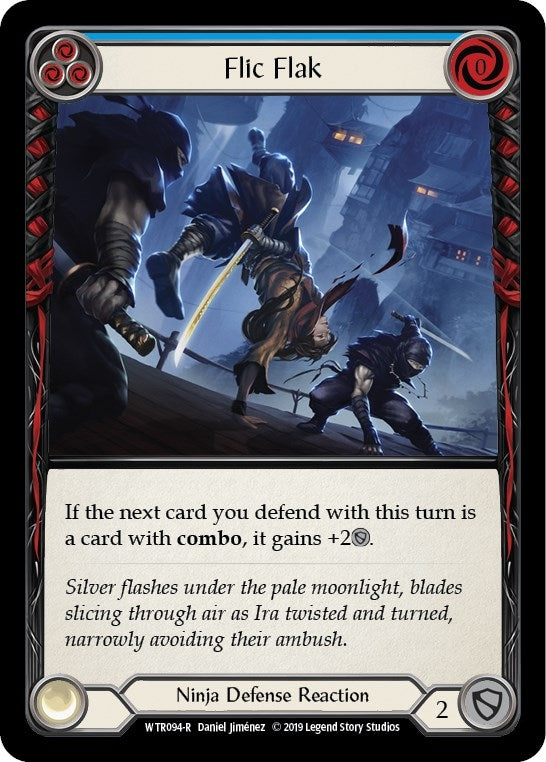 Image for Flic Flak (Blue) (WTR094) - Flesh and Blood TCG
