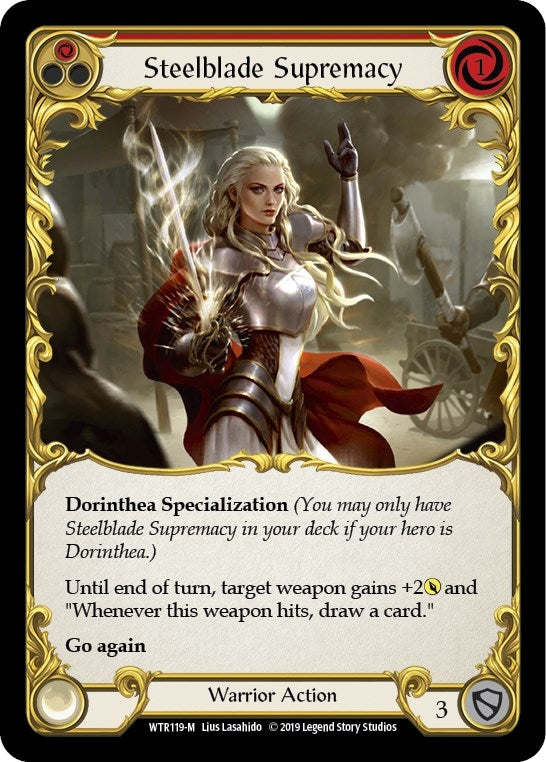 Image for Steelblade Supremacy (WTR119) - Flesh and Blood TCG