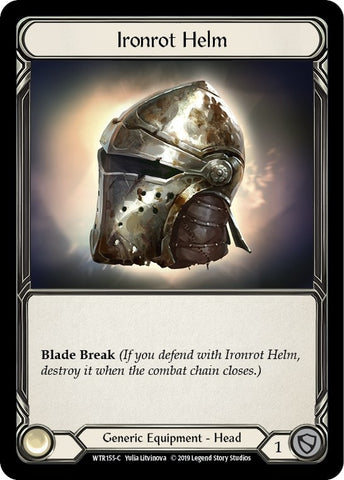 Image for Ironrot Helm (WTR155) - Flesh and Blood TCG