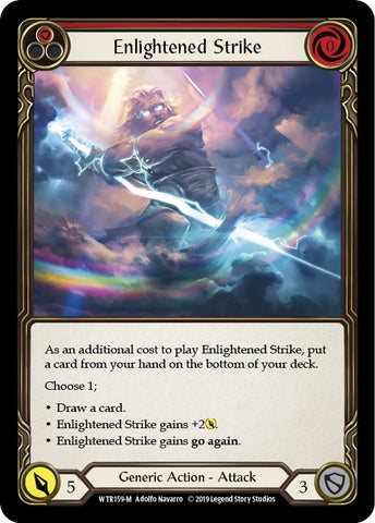 Image for Enlightened Strike (WTR159) - Flesh and Blood TCG