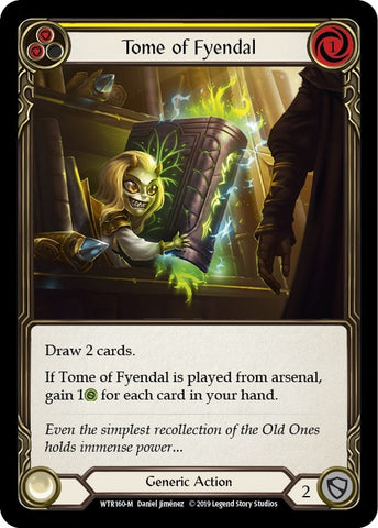 Image for Tome of Fyendal (WTR160) - Flesh and Blood TCG