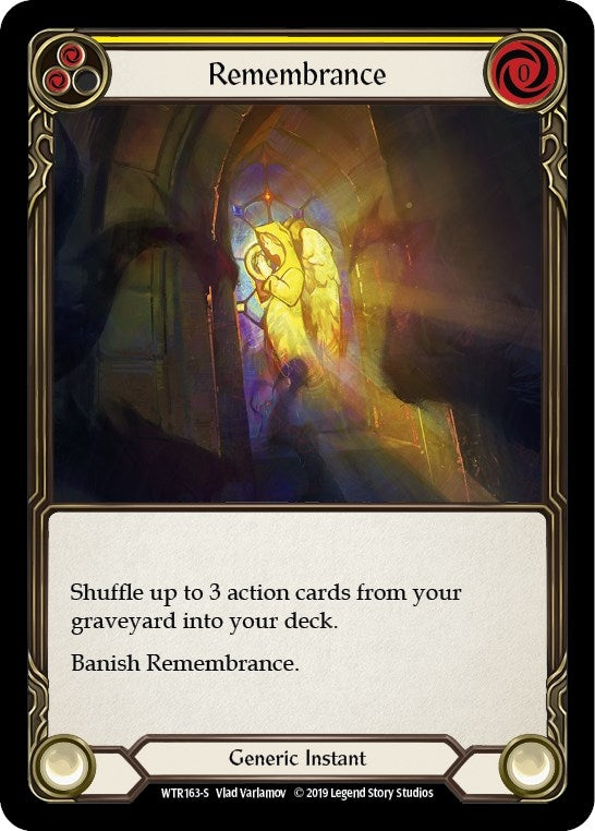 Image for Remembrance (WTR163) - Flesh and Blood TCG