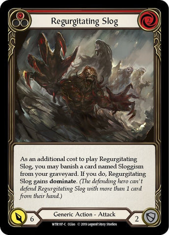 Image for Regurgitating Slog (Red) (WTR197) - Flesh and Blood TCG