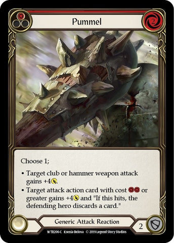 Image for Pummel (Red) (WTR206) - Flesh and Blood TCG