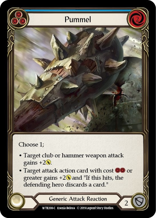 Image for Pummel (Blue) (WTR208) - Flesh and Blood TCG