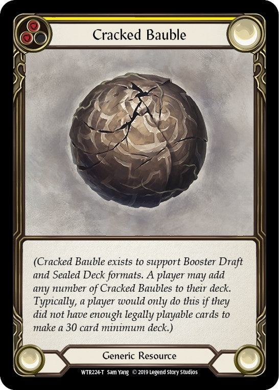 Image for Cracked Bauble (WTR224) - Flesh and Blood TCG