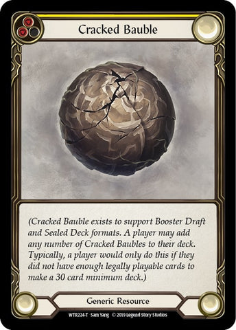 Image for Cracked Bauble (WTR224) - Flesh and Blood TCG